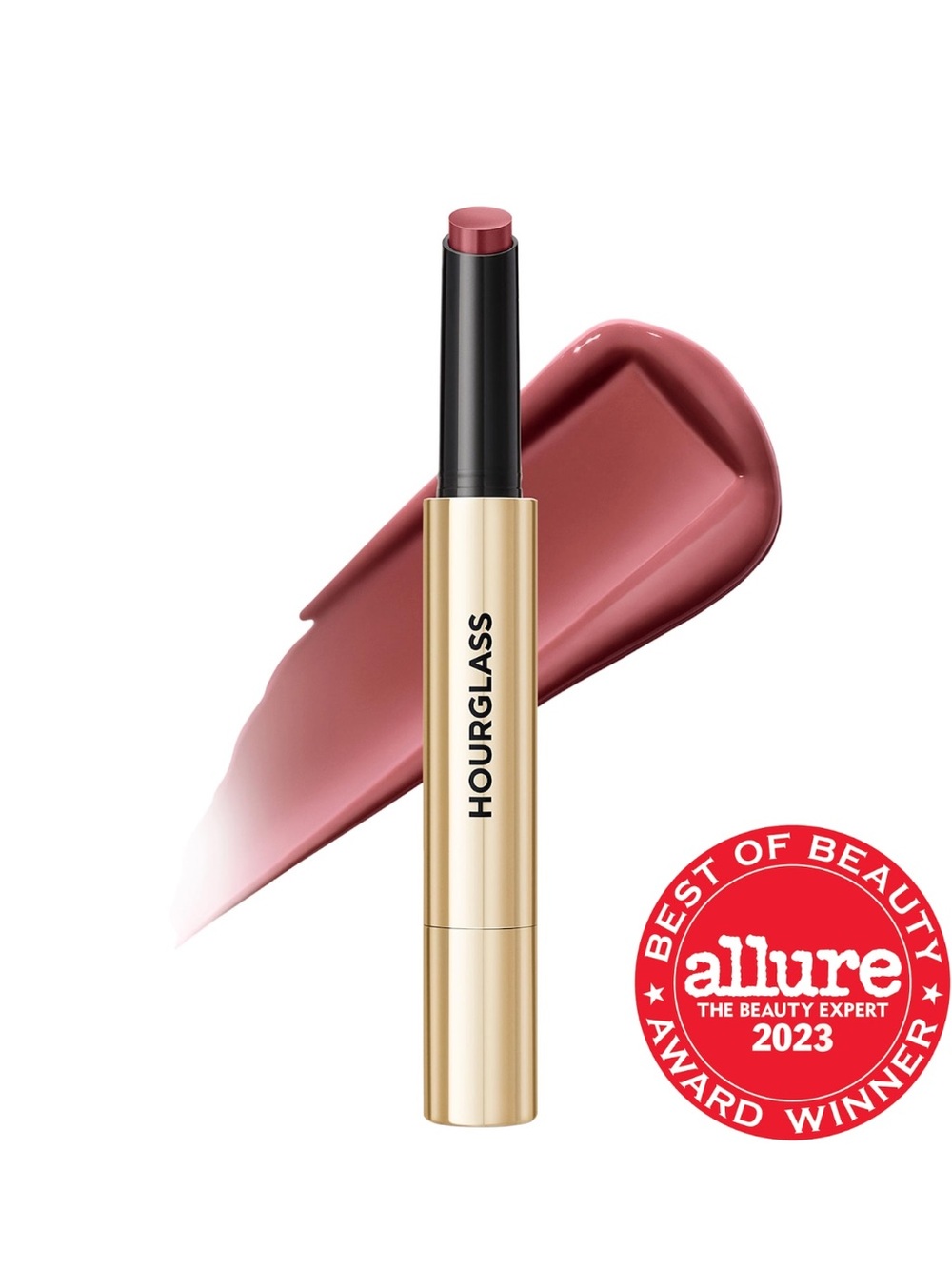 Hourglass Phantom Volumizing Glossy Lip Balm in Shade Desire